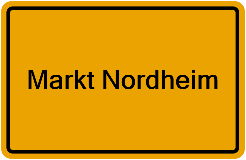 Handelsregisterauszug Markt Nordheim